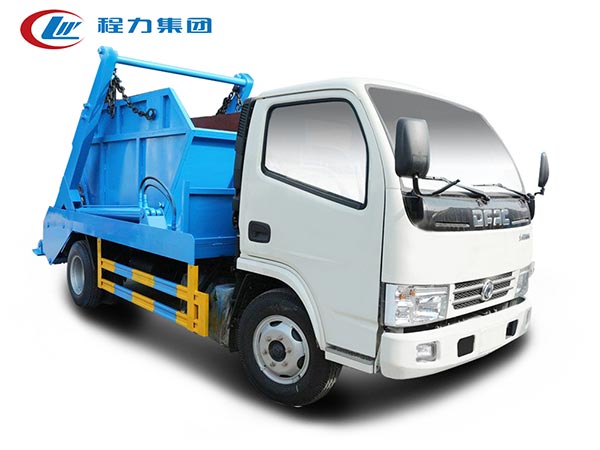 國六東風(fēng)多利卡擺臂式垃圾車